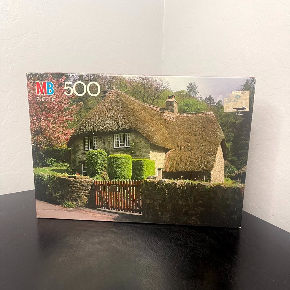 Milton Bradley Vintage 1989 Croxley Buckland, England 500 Piece Puzzle